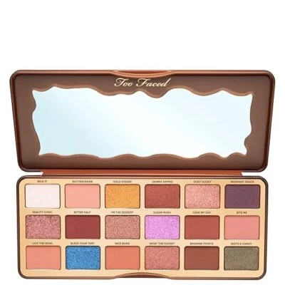 Too Faced Better Than Chocolate Cocoa Infused Eyeshadow 18 Shade Palette - Image 1 of 2