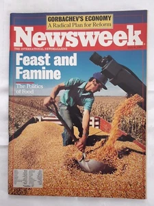 Newsweek July 6 1987 Feast and Famine The Politics of Food  - Imagen 1 de 1