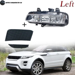 Left LED Fog Light Fog Lamp Cover For Land Rover Range Rover Evoque 2011-2015 - Picture 1 of 13