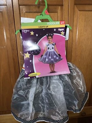 Disguise - 4 Pc Light Up Panda Toddler Costume 2T New (Halloween/Dress Up) - Image 1 of 2