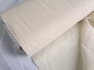 100% COTTON MUSLIN FABRIC voile curtains fine cheese cloth 290cm EXTRA WIDE ecru - Picture 1 of 5
