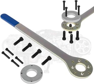 Crank Pulley Tool with Screws Wrench Holder Kit for Subaru Impreza Forester Saab - Picture 1 of 8
