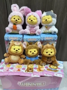 MINISO Winnie The Pooh Naughty Party Plush Vinyl Toy Blind Box Figure Confirmed！ - Picture 1 of 35