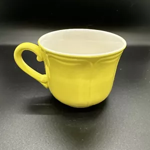Piedra de hierro federalista amarillo limón taza individual - taza de té individual SOLO repuesto - Imagen 1 de 10