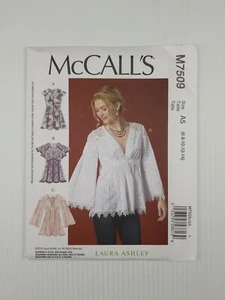 McCalls Sewing Pattern 7509 M7509 Women's Top 4 styles Pattern Size 6-14 NEW - Picture 1 of 2