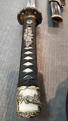 Tachi - T10 Steel Katana Combat Ready Sharp Japanese Samurai Cavalry Sword - Image 1 of 4