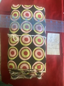 Schöne Kreise Stoff 1 Yd 7” und 1 Yard 7” x 84” breit - Bild 1 von 1