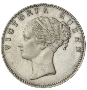 SC-India Británica- Victoria. 1 Rupia. 1840. Calcuta. MBC+/VF+ Plata 11,6 g. - Imagen 1 de 2