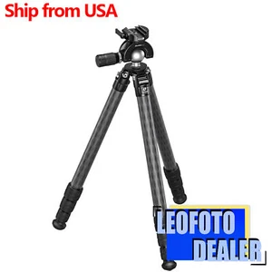 Leofoto SA-364CX+MH-50X Arca & Picatinny Clamp Tripod with Dynamic Ball Head Set - Picture 1 of 9