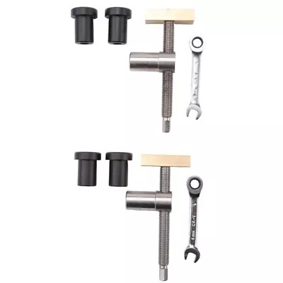 Woodworking Bench Dog With Bench Dog Stop Sets, Clip Clamp Fixture Viseh • 27.41€