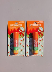 2x Bálsamo Labial Jumbo Paletas Ponche Fruta Grande Lip Smacker 3 Sabores - 0,60 oz Cada uno - Imagen 1 de 5