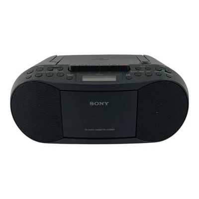 Sony CFD-S70 Portable CD Cassette Player AM/FM Radio Boombox W/Power Cord - Image 1 of 4