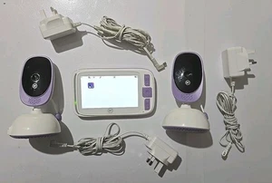 BT 6000 Digital Video Baby Monitor 5" Colour Screen Zoom Pan Tilt & 2 Cameras - Picture 1 of 2