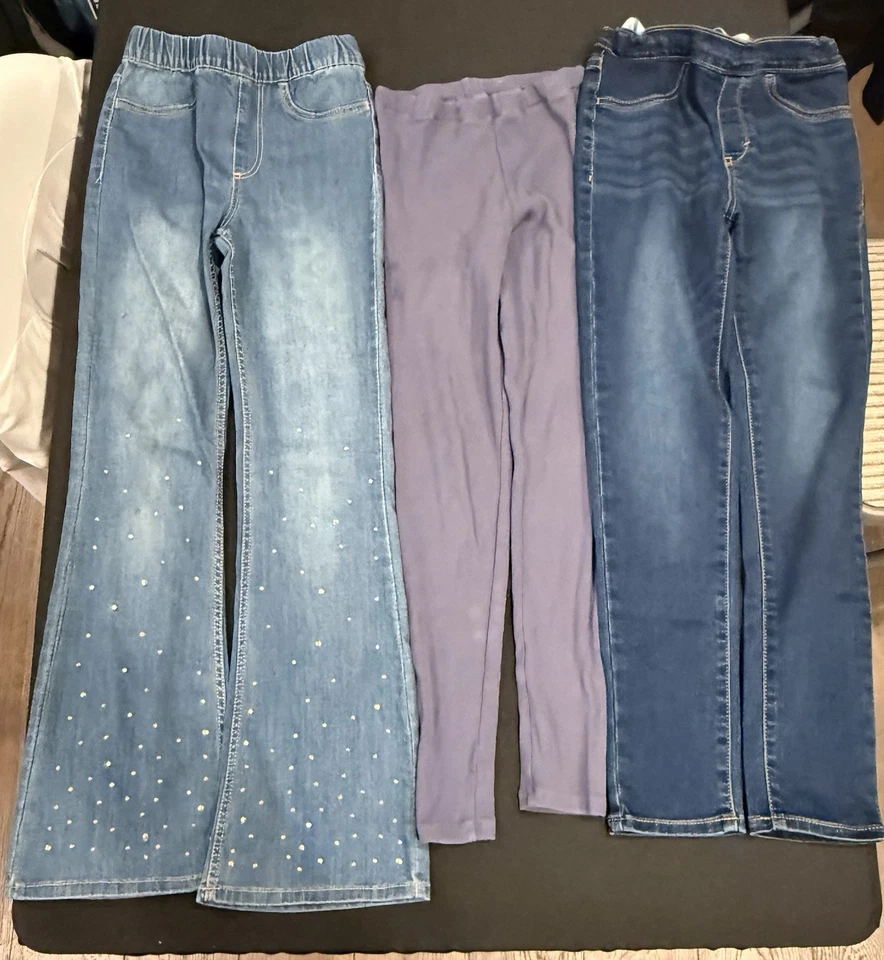Niñas - 3 Pares de Leggings, 2 de H&M, 1 Levi’s - Talla 10 Foto 1 de 4