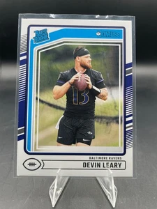 2024 Panini Donruss DEVIN LEARY (RC) Rated Rookie PREVIEW Card #329 RAVENS - Bild 1 von 5