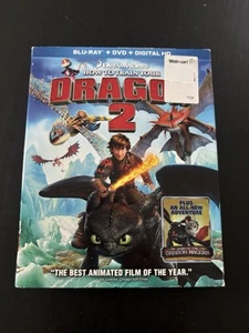 How To Train Your Dragon 2 (Blu-Ray/DVD, 2-Disc Set, 2014) w/ Slipcover - Picture 1 of 4