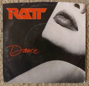 Ratt: Dance/Take A Chance 1986 Atlantic Records 7" 45rpm Vinyl Single VG/VG  - Picture 1 of 4