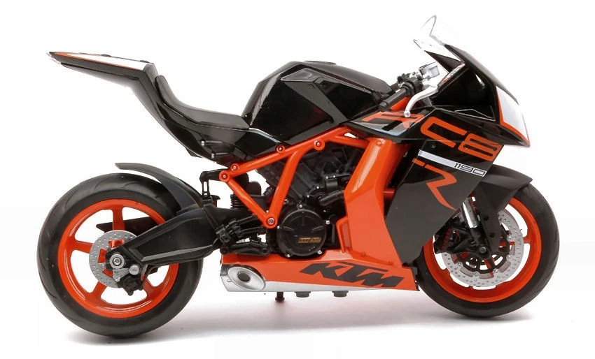 WELLY WE62806R KTM 1190 RC8R BLACK/ORANGE 1:10 Modellino - Immagine 1 di 1