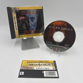 Krazy Ivan - (Sega Saturn Japan) CIB, Tested & Working- US Seller