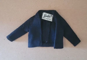 MATTEL #916 BARBIE Navy Cardigan 1959 FASHION Tagged CLOTHES Outfit Jacket 1959 - Picture 1 of 3
