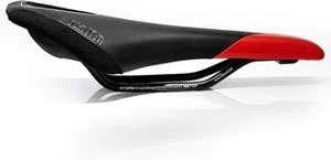 Sillín Selle Italia XR TM Cross Country negro/rojo, rieles de manganeso - Imagen 1 de 2