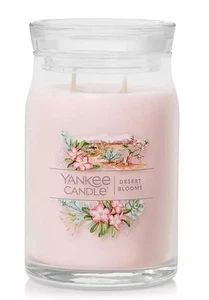 "Desert Blooms" 20oz. Yankee Candle Scented Jar Candle - Picture 1 of 9