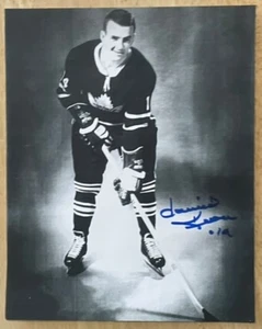 DAVE KEON, 100 % AUTHENTISCHES HANDSIGNIERTES 8" x 10" FOTO, HOCKEY-LEGENDE! - Bild 1 von 1