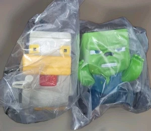 Cinemark Minecraft Movie Chicken Jockey Popcorn Bucket & Cup Combo Set NEW - Picture 1 of 4
