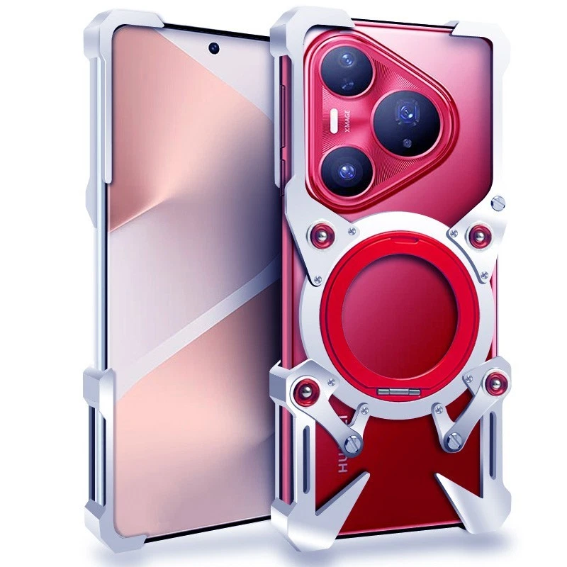 Ring Bumper Case For Huawei Pura 80 70 P60 Pro+ Ultra Aluminum Metal Frame Cover - Image 1 of 4