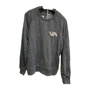 RVCA VA Artist Network Program Small grauer Pullover Sweatshirt mit Rundhalsausschnitt für Herren - Bild 1 von 9