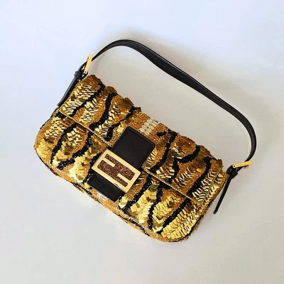 Fendi Baguette Beaded Sequins - Image 1 of 4
