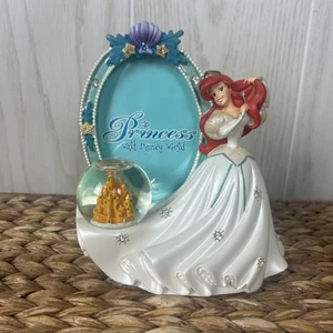 Marco de fotos y mini globo de agua Disney Ariel Sirenita - Figura Castillo - Imagen 1 de 9