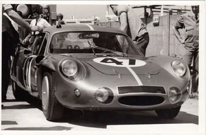 ALPINE RENAULT A210 LE MANS 24 HOURS 1966 TOIVONEN JANSSON ORIGINAL PERIOD PHOTO - Picture 1 of 2