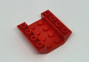 1x Lego® Dachstein invertiert 4854 rot 1x4x4 Schrägstein - Picture 1 of 2