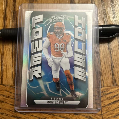 Chicago Bears Montez Sweat 2024 Panini Prestige Football Power House Insert Card - Image 1 of 2