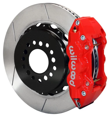KIT FRENO DISCO WILWOOD,TRASERO,CARGADOR 05-10,PARA ROTORES CHRYSLER 300,14",ROJO Foto 1 de 3