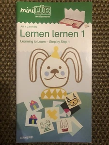 Mini Lük Heft , Lernen lernen 1 , ab 4 Jahren, TOP (weitere Hefte im Angebot) - Bild 1 von 2