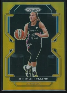 Julie Allemand 2022 Panini Prizm WNBA Gold Prizm #117 Rookie RC/10 - Imagen 1 de 2