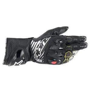 Alpinestars GP Tech V2 gloves Handschuhe schwarz/weiss XXL Racing Sport Motorrad - Bild 1 von 2