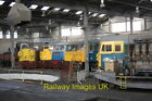 Railway Photo - Locomotives and an engine inside Barrow Hill roundhouse  c2011