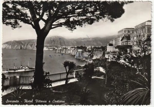 SORRENTO - NAPOLI - HOTEL VITTORIA E COSTIERA - VIAGG. 1952 -8914- - Imagen 1 de 1