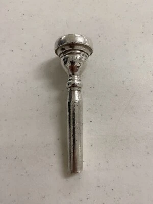 Boquilla trompeta vintage Bendición 7 chapada en plata ¡BONITO ENVÍO GRATUITO!! Foto 1 de 4