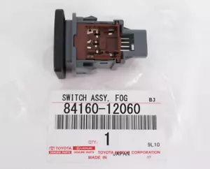 Genuine OEM Scion 84160-12060 Fog Light Switch 2011-16 tC 2012-15 iQ 2008-15 xB - Picture 1 of 6