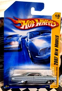 2007 Hot Wheels New Models 18/36 "1964 Ford Galaxie 500XL" Metallic Light Blue 18 - Bild 1 von 4