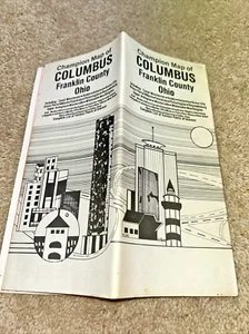 1981 Champion Map of COLUMBUS, FRANKLIN COUNTY Ohio - Picture 1 of 10