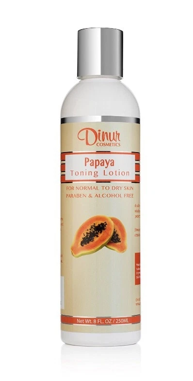 Dinur Cosmetics Papaya Toning Lotion For Normal to Dry Skin 8 oz - Изображение 1 из 1