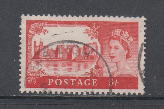 GREAT BRITAIN  : 1959-68  - USED - SCOTT #  372  CASTLE - Image 1 of 1