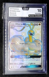 Pokemon Altaria GX Shiny Full Art EN SV77/SV94 Hidden Fates PSA AOG 10 Gem Mint - Bild 1 von 2