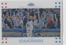 JASON GIAMBI /660 TOPPS CHROME WHITE REFRACTOR NEW YORK YANKEES #59 2007 07