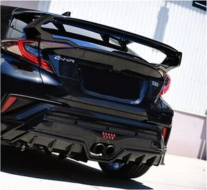 ABS  Rear Trunk Boot Wing Spoile Fits for Toyota CHR C-HR 2016-19 - Picture 1 of 6